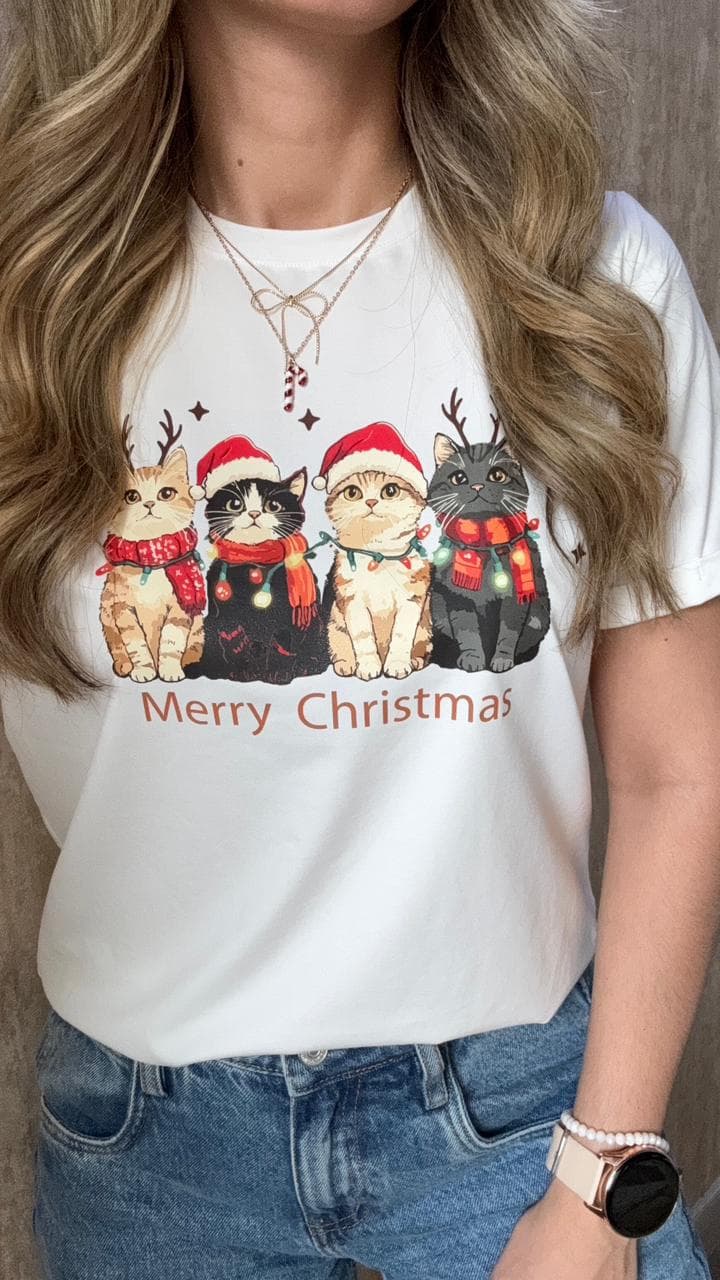 Gatos Merry Chistmas