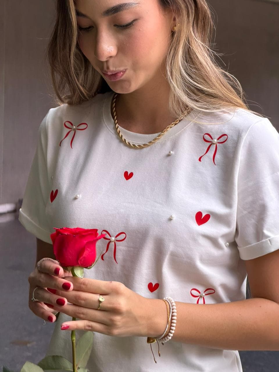 Moños y corazones