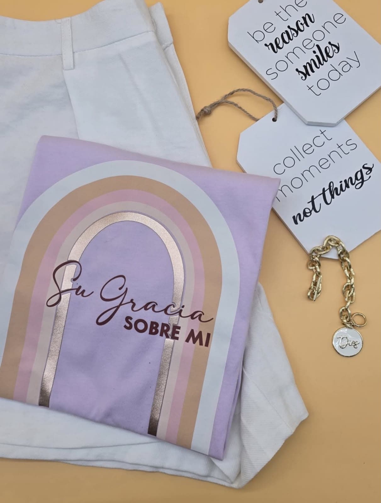 Su gracia sobre mi