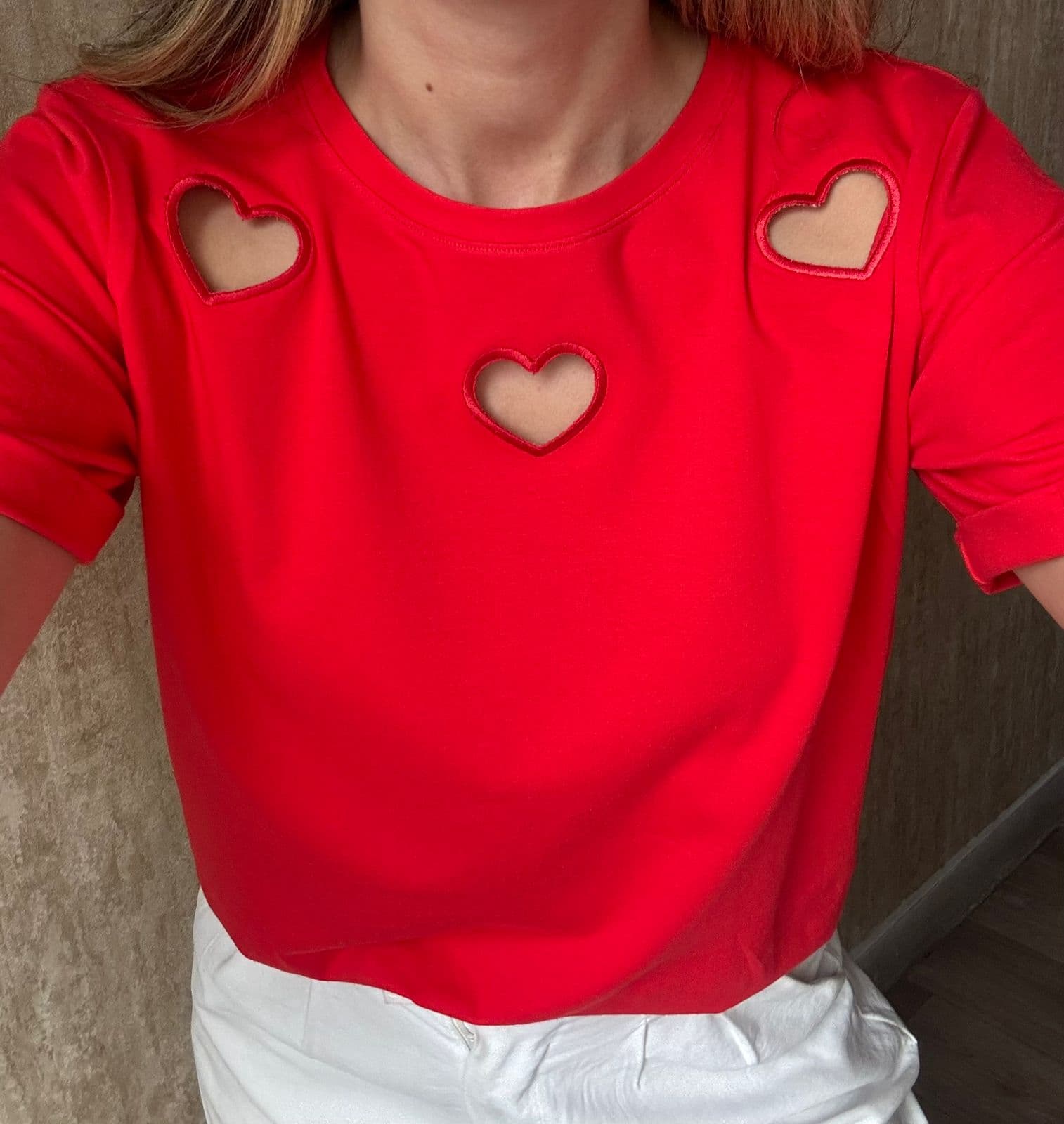 Triple Corazon rojos